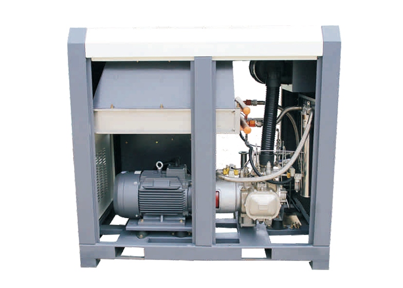 37KW/50HP 6.2m3/min 8bar 10bar oil-free rotary screw air compressor