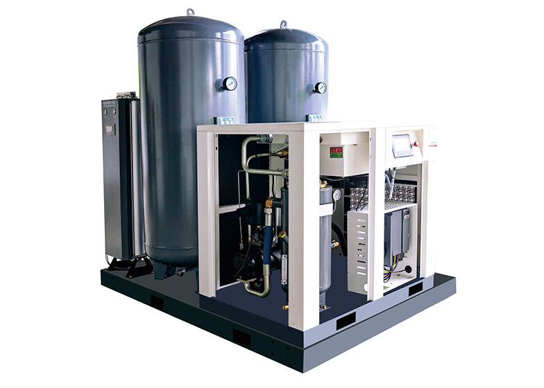 50hp 16bar skid mounted all-in-one screw air compressor machine screw compressor china