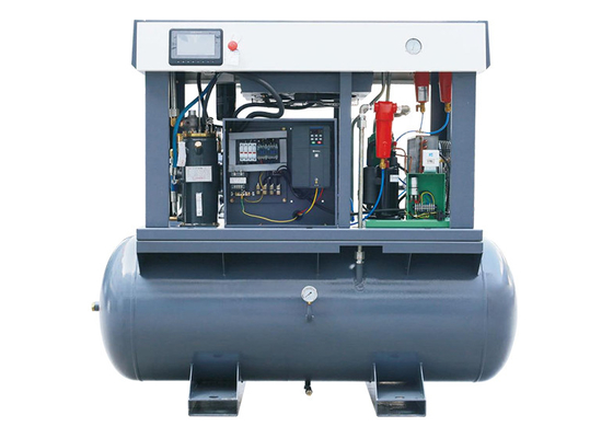 10hp 7.5kw 1.06m3/min rotary screw compressor 60 80 gallon air compressor with air compressor air dryer